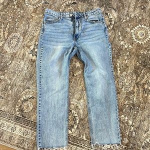 H&M Vintage Straight High Waist Jeans